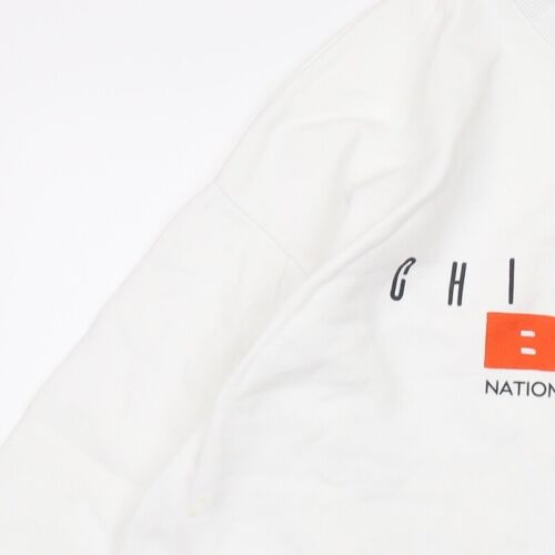 ASOS Men's White XL Graphic Sweatshirt - Picture 10 of 12