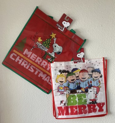 snoopy reusable bolsa