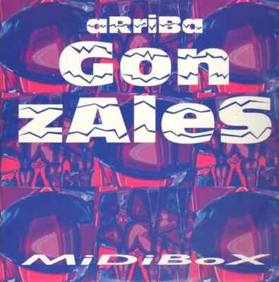 Midibox Arriba Gonzales Vinyl Single 12inch Hotline Blue