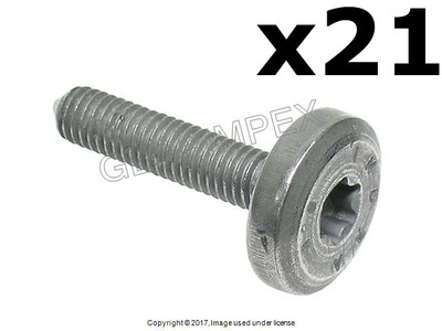LAND ROVER (2005-2013) Transmission Pan Bolt (6 X 28.5 mm Torx Head) 21 ZF OEM