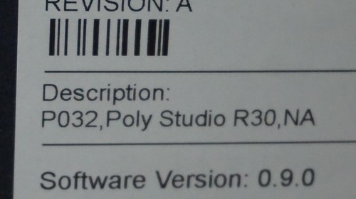 -=NEW=-POLY STUDIO R30 4K USB VIDEO CONFERENCE SYSTEM (CAMERA+MIC+SPEAKER BAR) - 第 3/5 張圖片