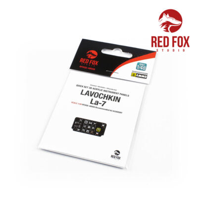 Red Fox Studio RFSQS-48008 - 1/48 Lavochkin La-7 (for Academy kit) - Neu
