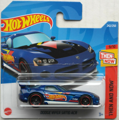 Hot Wheels Dodge Viper SRT10 ACR blau Then And Now Neu/OVP Sportwagen Auto HW