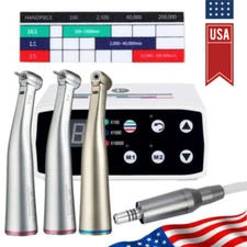 NSK Style Dental Brushless LED Electric Micro Motor/1:5 Increasing Handpiece SA