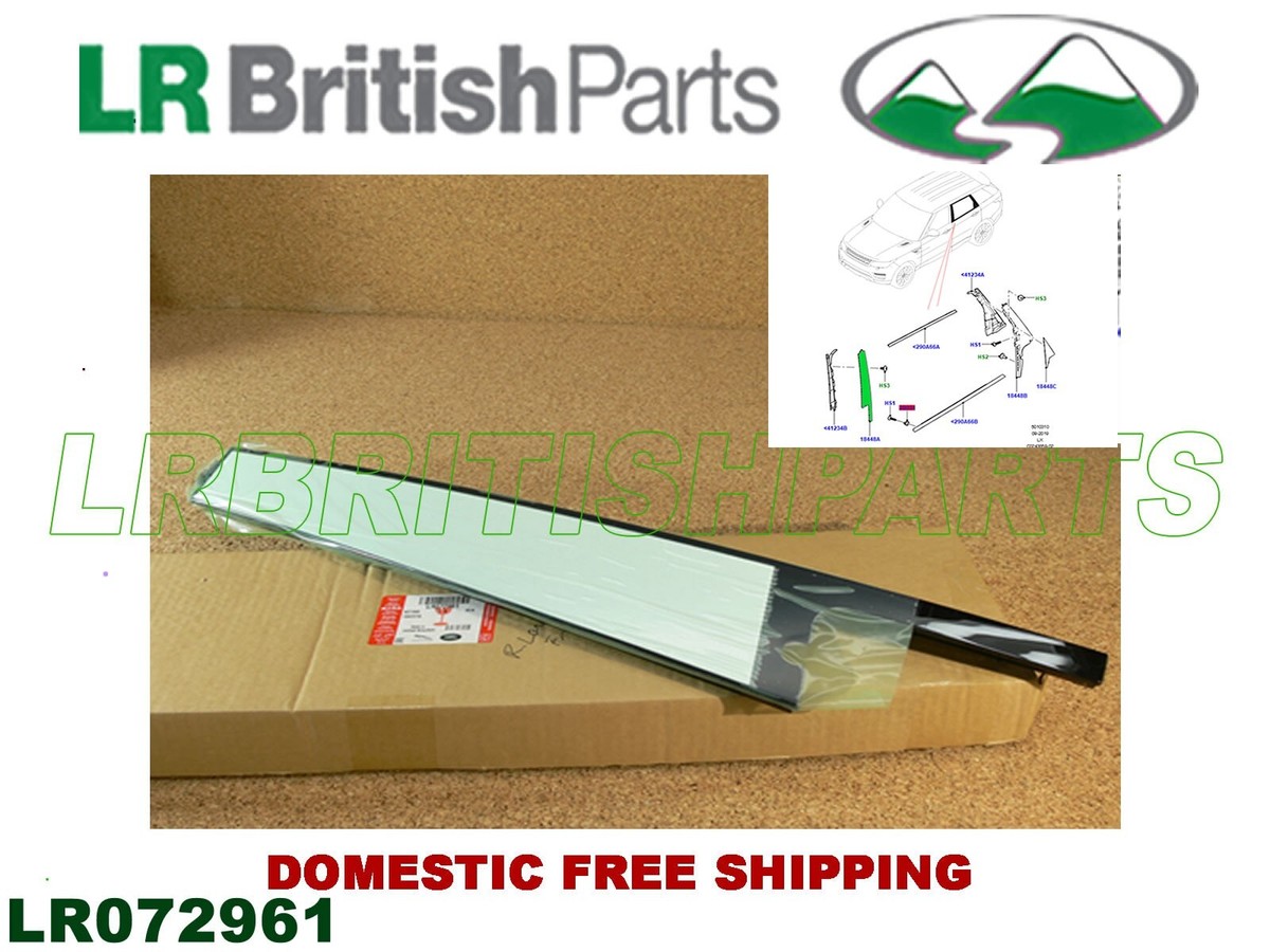 GENUINE LAND ROVER FINISHER PILLAR REAR DOOR RANGE ROVER SPORT 14