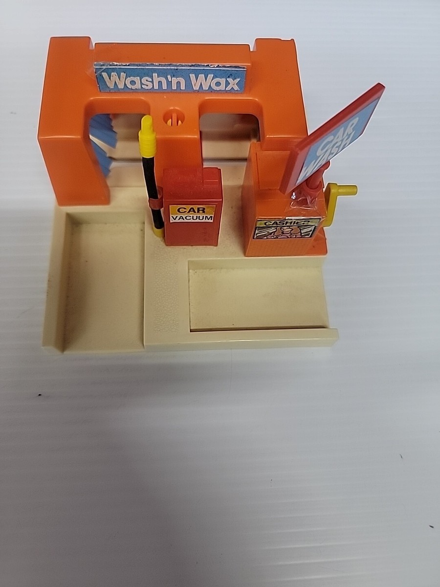 Vintage 1982 Zee Toys Car Wash RaceWay Gas Station . We Ship Quick