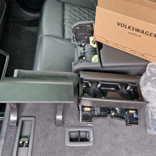 Genuine Audi Armrest Cup Holder Retrofit Kit E-tron, A6, A7 + DIY Manual - BLACK - Picture 12 of 17