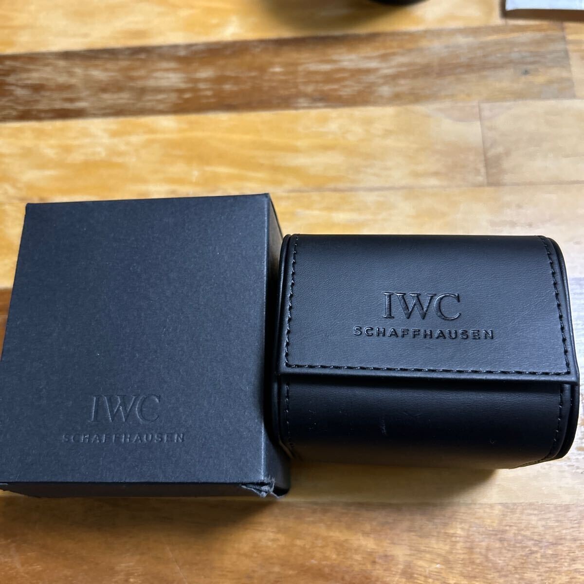 IWC Watch Travel Case Box Pouch E1182463287HA Pre-Owned