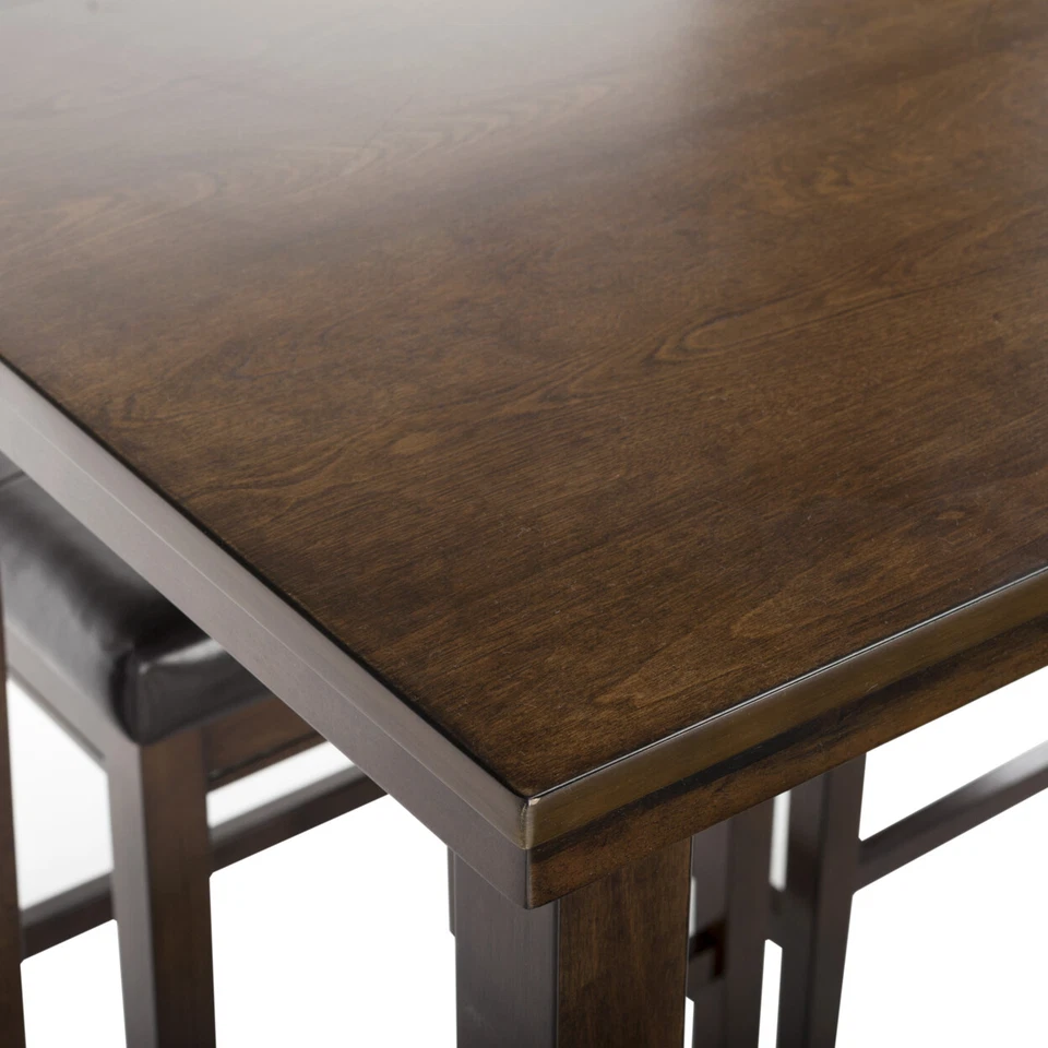 SAFAVIEH Billy 5-Piece Pub Set | Dark Brown | - Image 2 of 4