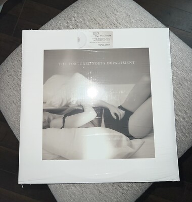 Taylor Swift Signed The Tortured Poets Department Manuscript Vinyl