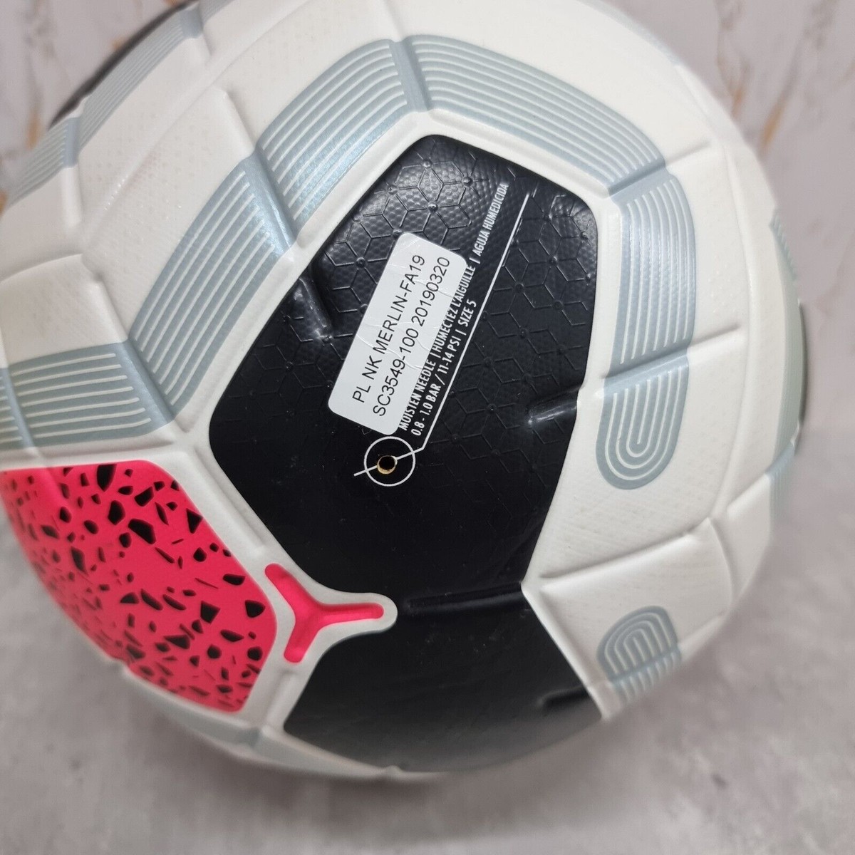 Nike Premier League 2019/20 Merlin ACC Official Match Football