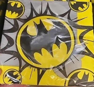 BATMAN PARTY NAPKINS 16 PACK Collectible Designware -Birthday Party Supplies   