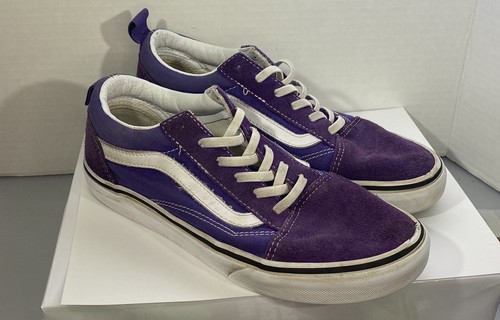 suede purple vans