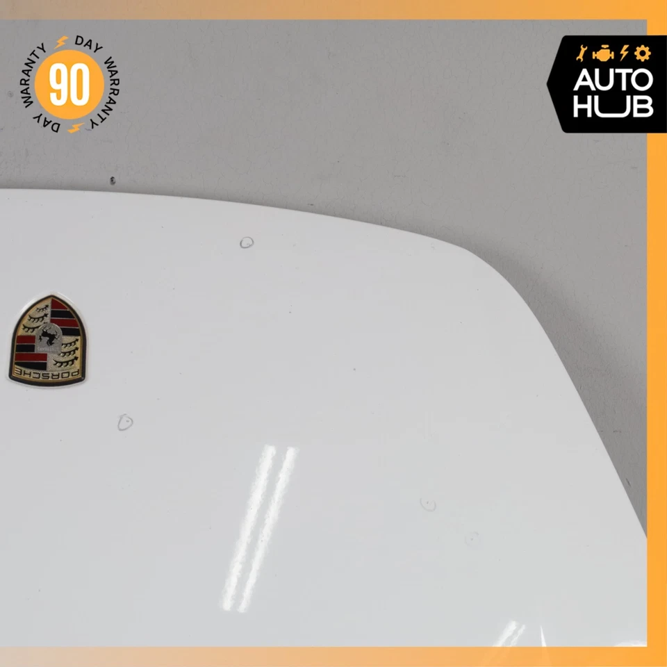 Conjunto de panel de capó blanco 11-14 Porsche Cayenne 958 OEM Foto 2 de 4