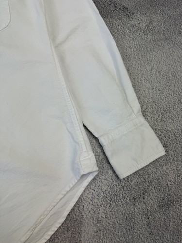 Men's THOM BROWNE New York White Oxford Long Sleeve Shirt Size 2 Made in Japan - Picture 22 of 23