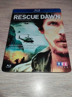 * BLU RAY edition Steelbook RESCUE DAWN Christian Bale VERSION FRANÇAISE - Photo 1/2