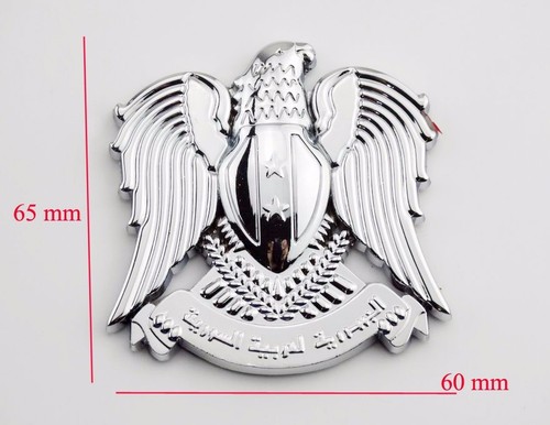 3D Metal Chrome Eagle Badge Car Trunk Decal Sticker Auto Motorcycle Tank - Picture 3 of 7