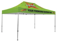 10 x 15 Custom Printed Pop Up Tent Full Color Graphics Replacement Cover 600D