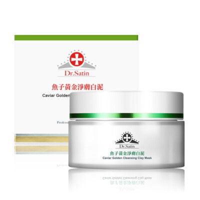 [DR. SATIN] Kaviar goldene Reinigung Abwasch Ton Gesichtsmaske 90g NEU
