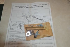 1955 Lincoln & Mercury FoMoCo Optional Trico Windshield Washer Install Kit
