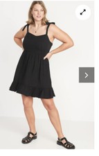 Fit & Flare Tie-Shoulder Mini Cami Dress for Women Old Navy plus size 2X￼