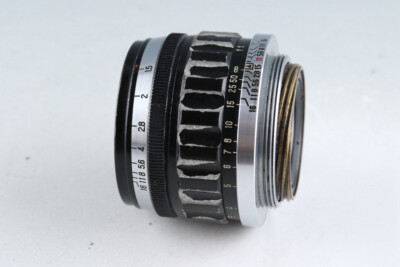 Tanaka Kogaku TANAR 50mm F/3.5 Lマウントレンズ Tanaka Kogaku Tanar H.C. 50mm F/1.5 Lens for L39 #42776 C2 | eBay
