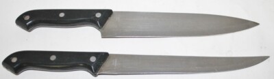 VTG 2 PIECE MESSER BRAND CUTLERY -Koch Messer & Schinken Messer