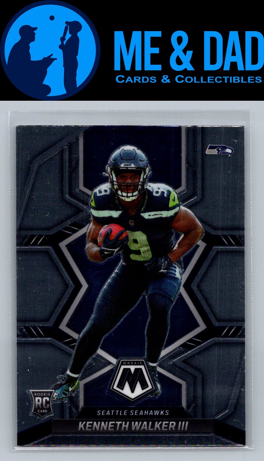 2022 Panini Mosaic #308 Kenneth Walker III