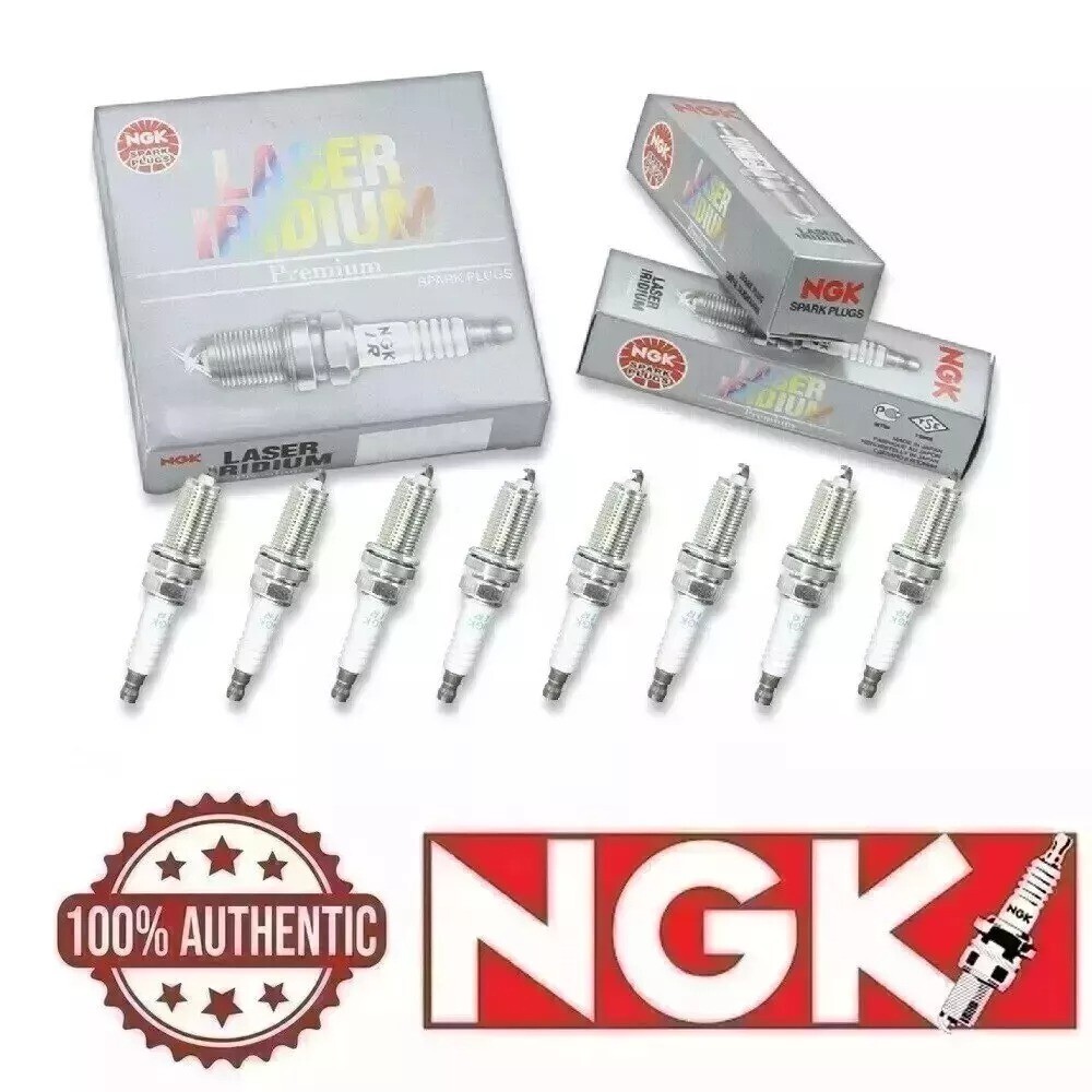 NGK Laser Iridium Spark Plug 8PCS 08-20 for Accord Civic HR-V 95710 DILZKR7B11GS