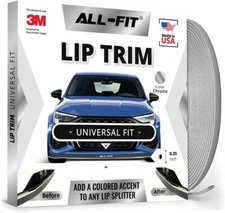 All-Fit Automotive | Lip Trim - Universal Fit - ¼ Inch - (Chrome)