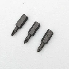 3x Snap-on PZ1 Pozi #1 PoziDriv 1/4" hex shank screwdriver bit SDM251C