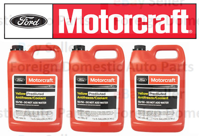 Motorcraft 50/50 Prediluted YELLOW Engine Coolant Antifreeze VC13DLG