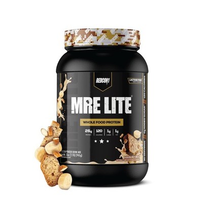 REDCON1 MRE LITE Whole Food Protein Powder, Banana Nut Bread - Lactose Free &...