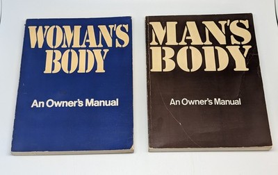 VTG 1976 Woman's Body and Man s Body An Owners Manual PB w/ Illustrated Diagrams