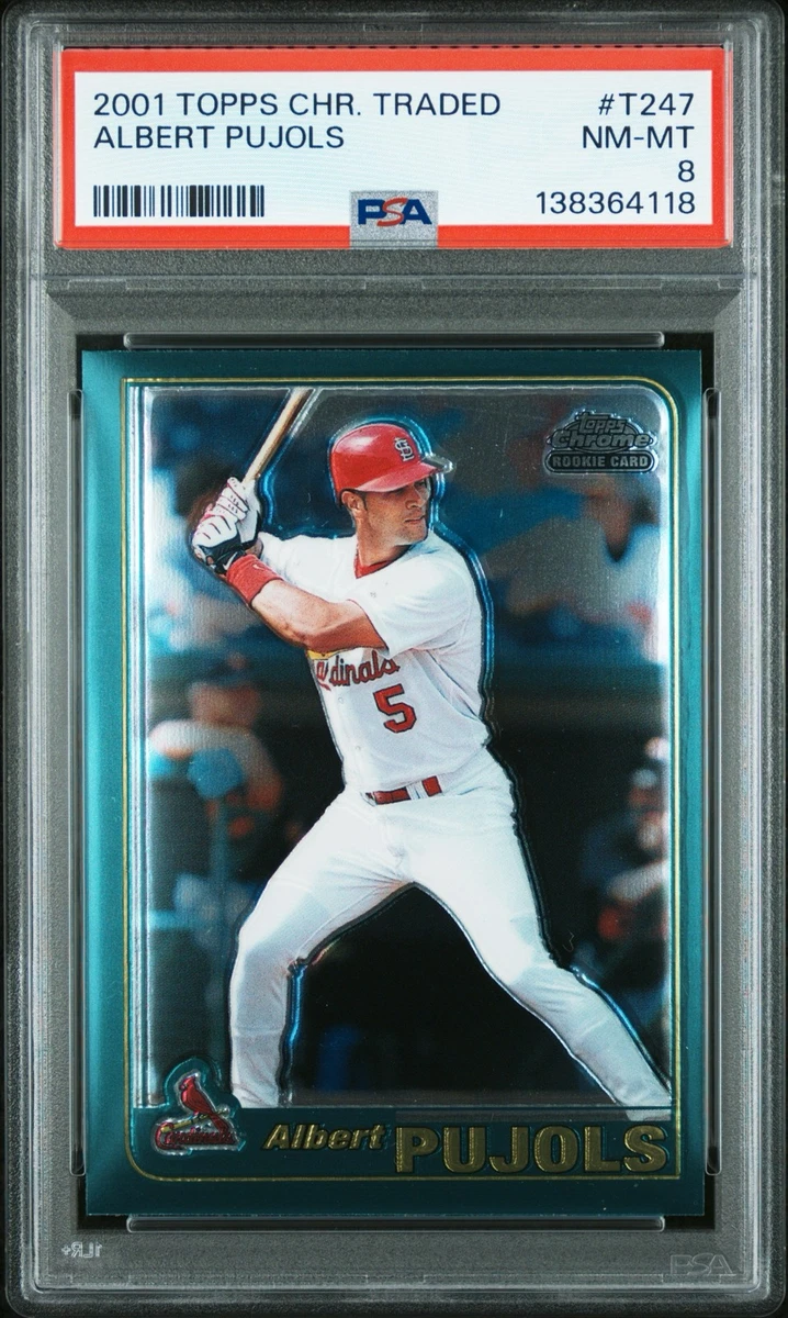 Topps Albert Pujols Rookie Baseball Sports Trading Cards