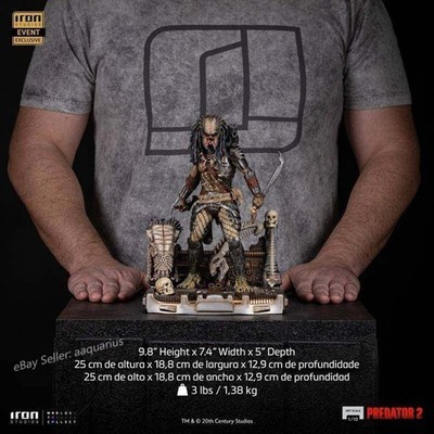 Iron Studios Predator 2 Elder Predator 1/10 Art Scale CCXP 2025