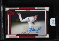 2024 Panini Three and Two FOTL Red 4/6 Adam Wainwright #TMS-AW Auto 06ov