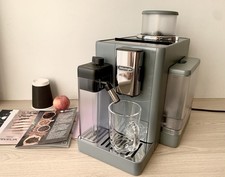 Delonghi Rivela Automatic Bean To Cup Coffee Machine LatteCrema Pebble Grey