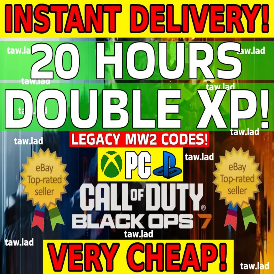 🔥20 ORE! - Call Of Duty Black Ops 7 Doppio XP! | PS, XBOX, PC | QUALSIASI REGIONE!🔥
