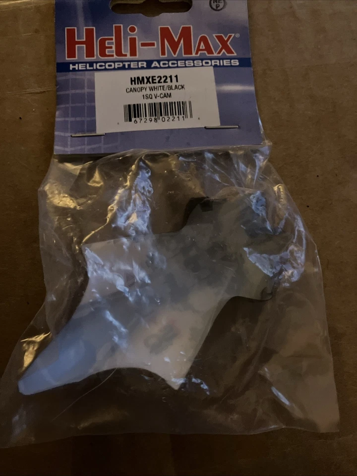 HMXE2211 HELI-MAX TOLDO BLANCO/NEGRO 1SQ CÁMARA V Foto 3 de 4