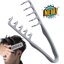 Wide Tooth Hair Comb Wide Tooth Comb For Curly Hair Roots Volumizing - 2026