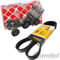 febi Riemenspanner+Conti Keilrippenriemen Passend FüR Mercedes A-KLASSE W169