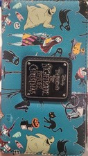 Loungefly Wallet The Nightmare Before Christmas Teal And Black Designs