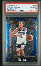 2024 PANINI SELECT BLUE STARS #288 ROB DILLINGHAM 5/20 PSA 10