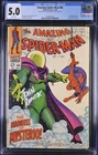 Amazing Spider-Man #66 CGC 5.0 White Pages Classic Mysterio Cover  - 4678892001