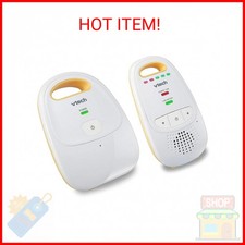 VTech Upgraded Audio Baby Monitor with Rechargeable Battery, Long Range, and Cry