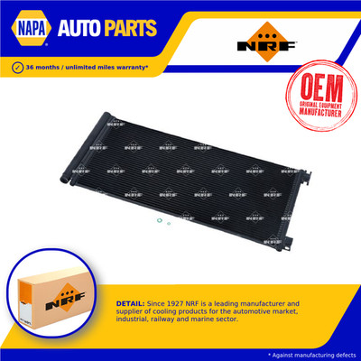 Air Con Condenser fits FIAT TALENTO 296 1.6D 2016 on AC Conditioning NRF Quality