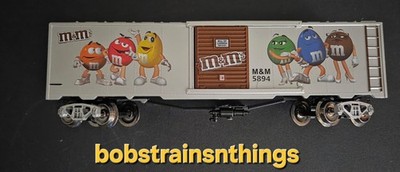 Menards O Scale #279-4591 M & M Silver Boxcar #5894 USED  ''SEE DESC''