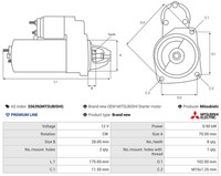 As-Pl Anlasser Starter 0.9 Kw FüR Suzuki Alto 1.0 Splash Nissan Pixo