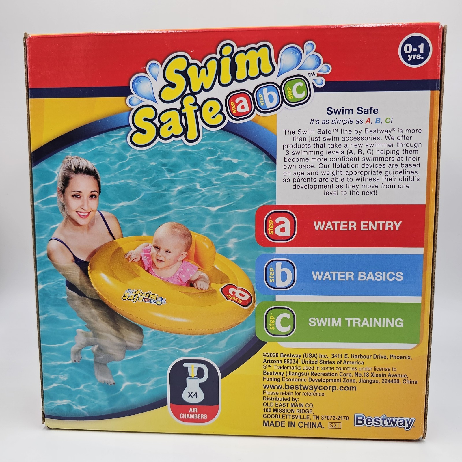 Swim Safe Triple Ring Baby Floatie